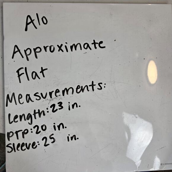 Alo Yoga Gray Sporty Fleece Athleisure Neutral Turtleneck Pullover Size Small - Picture 6 of 6